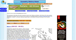 Desktop Screenshot of geomhistory.com